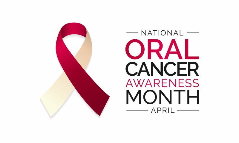 Oral Cancer Awareness Month illustration